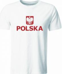 Koszulka Kibica Reprezentacji Polski męska biała r. 2XL