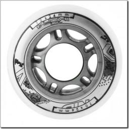 Nils Extreme PU 82A 70x24mm białe kółka (4 szt) (16-2-309)
