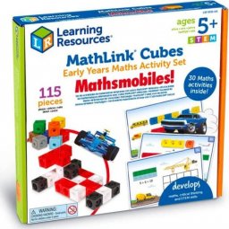  Learning Resources Klocki Kostki Matematyczne Zestaw MathLink Cubes