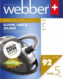 Worek do odkurzacza Webber Worki ZELMER COBRA 2000F x(5+2)