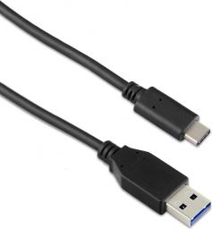 Kabel USB Targus USB-A - USB-C 1 m Czarny (ACC926EU-50)