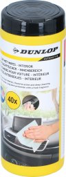 Dunlop Dunlop - nawilżone chusteczki do pielęgnacji kokpitu samochodowego (40 szt.)