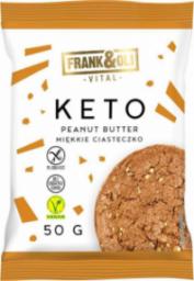 Frank&Oli Keto miękkie ciasteczko peanut butter 50g