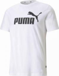  Puma Koszulka męska PUMA ESS LOGO TEE PUMA WHITE XXL