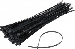 Organizer MPC Industries Taśmy kablowe czarne 2,5x100mm - 100 szt.
