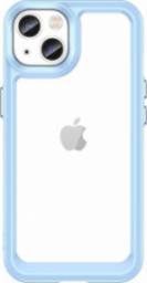 Braders Etui Outer Braders sztywny pokrowiec z żelową ramką do iPhone 13 niebieski