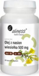  Aliness ALINESS Olej z nasion wiesiołka 9%/85% 500 mg x 90 caps  one size