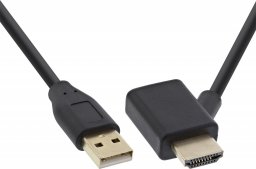 Adapter USB InLine USB - HDMI Czarny  (17600I)
