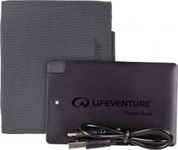  Lifeventure RFiD Charger Wallet with power bank, Recycled, Grey