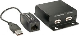 Adapter USB Lindy 32686 USB - RJ45 Czarny  (32686)