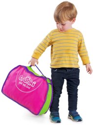 Trunki Torba podróżna / organizer na fotel samochodowy -różowy