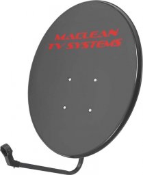 Antena satelitarna Maclean Antena satelitarna Maclean TV System, stal fosforowana, grafit, 65cm, MCTV-926