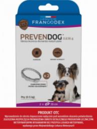 Francodex FRANCODEX Obroża biobójcza PREVENDOG 35 cm dla bardzo małych psów do 5 kg - 2 szt.