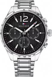 Zegarek Tommy Hilfiger Zegarek Męski Tommy Hilfiger 1791469 Srebrna bransoleta