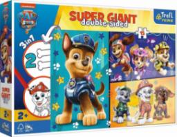 Trefl Primo Puzzle Giant 3w1 15 elementów Wesołe pieski Psi Patrol