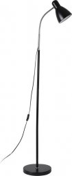 Lampa podłogowa Orno Lampa stojąca podłogowa LAR, max 20W E27, 155 cm, czarna