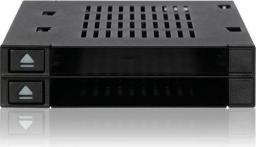 Kieszeń Icy Dock 2x 2.5" SATA/SAS Hotswap flexiDOCK (MB522SP-B)