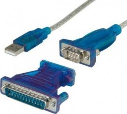  Value VALUE Kabel konwerter USB - Serial+DB9/25 Adapter