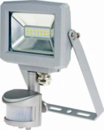 Naświetlacz AS Schwabe Reflektor Slimline CHIP LED, 10 W, IP44, z czujnikiem ruchu