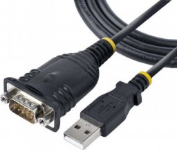 Kabel USB StarTech USB-A - DB-9 0.91 m Czarny (1P3FP-USB-SERIAL)