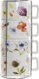 DKD Home Decor Zestaw filiżanek 4szt. do cappuccino (S3025824)