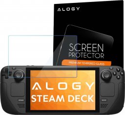  Alogy Szkło hartowane 9H na ekran do konsoli Steam Deck