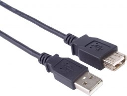 Kabel USB PremiumCord USB-A - USB-A 5 m Czarny (kupaa5bk)
