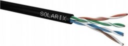  Solarix Instalační kabel Solarix venkovní UTP, Cat5E, drát, PE, box 305m SXKD-5E-UTP-PE