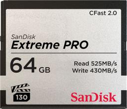 Karta SanDisk Extreme PRO CFast 64 GB  (SDCFSP-064G-G46D)