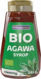 NaturaVena Syrop z Agawy Ciemny Bio 245 g - NaturAvena