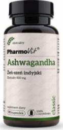 Pharmovit Ashwagandha Żeń-szeń indyjski 4:1 400 mg 90 kaps | Classic Pharmovit