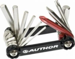 Zestaw narzędzi Author Zestaw narzędzi, kluczy (scyzoryk) Author Mulitped 10 w 1