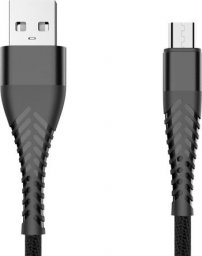 Kabel USB eXtremestyle USB-A - microUSB 2 m Czarny