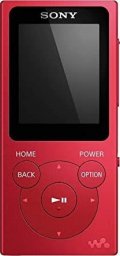  Sony Sony Walkman NW-E394B MP3 Player, 8GB, Red