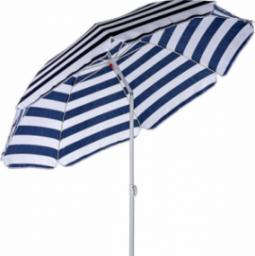  Stilista STILISTA Parasol plażowy, 160 cm, niebiesko-biały