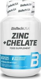  BIOTECH USA BioTech USA Zinc Chelate - 60tabs