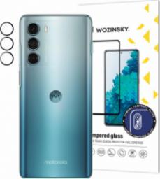  Wozinsky Wozinsky Full Camera Glass szkło hartowane 9H na cały aparat kamerę Motorola Moto G200 5G / Edge S30