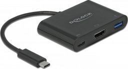 Adapter USB Delock DELOCK USB Type-C Adapter > HDMI 4K 30Hz USB Type-A/C PD