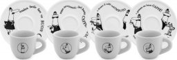 Bialetti - Carousel - Zestaw 4 filiżanek z podstawką (Y0TZ033)