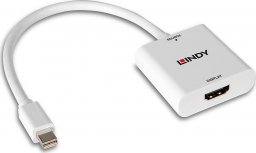 Adapter AV Lindy DisplayPort - HDMI biały (38319)