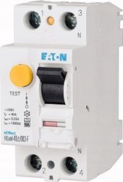  Eaton Wyłącznik różnicowoprądowy 2P 25A 0,3A 10kA typ G/F FRCMM-25/2/03-G/F 187378