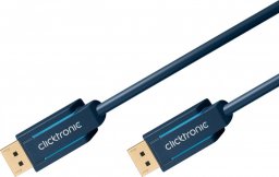 Kabel Clicktronic DisplayPort - DisplayPort 1m granatowy