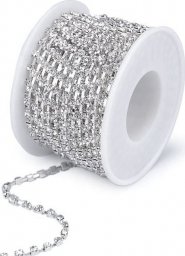 kufer-pasmanteria.pl Taśma biżuteryjna 2,9 mm ( 1 mb ) Srebrna