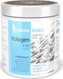  NOWY Bene Vobis Kolagen Rybi (hydrolizat żelatynowy) z Witaminą C 250 g - WYSYŁAMY W 24H!
