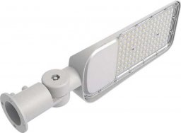  V-TAC Oprawa Uliczna LED z regulowanym uchwytem 50W 6000lm 4000K Diody SAMSUNG IP65 Szara 5 Lat Gwarancji 20424