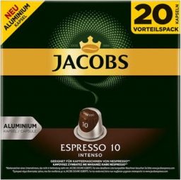 Jacobs Jacobs Espresso Intenso 10 Kawa mielona w kapsułkach 20szt, 104g