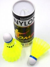  Sunflex Lotki do badmintona SUNFLEX Nylon 3xy żółte (3 szt.)