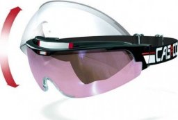  Casco Okulary do nart biegowych CASCO Nordic Spirit Carbonic black/white L (podnoszona szyba)