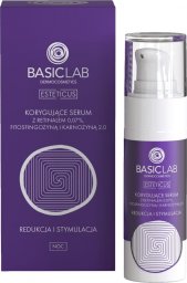  Basiclab BasicLab Esteticus Korygujące serum z retinalem 0,07%, fitosfingozyną i karnozyną 2.0 redukcja i stymulacja 30 ml