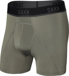  SAXX Bokserki do biegania/ bokserki męskie sportowe SAXX Kinetic HD Cargo Grey S